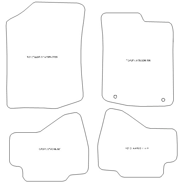 Toyota Aygo MK2 Car Mats